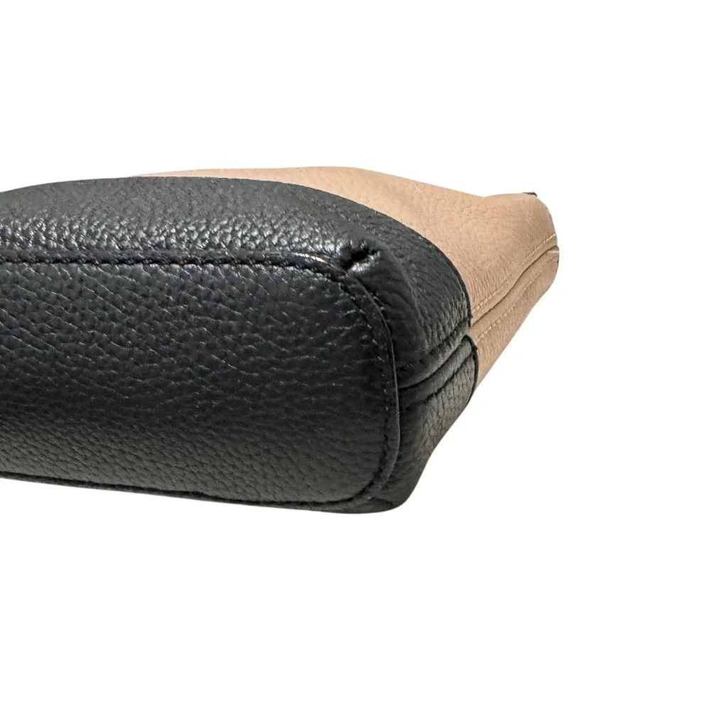 Kate Spade Ellery Crossbody Bag Small‎ Pink Black Pebbled Leather